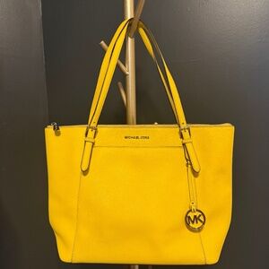 Michael Kors Yellow Tote